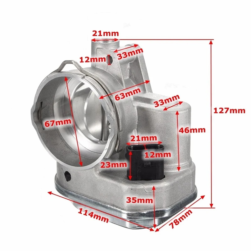 038128063G 038128063L 038128063F For  Seat Skoda 1.9 2.0Tdi AZV BKD BKC Throttle Body 038128063 G F P L M