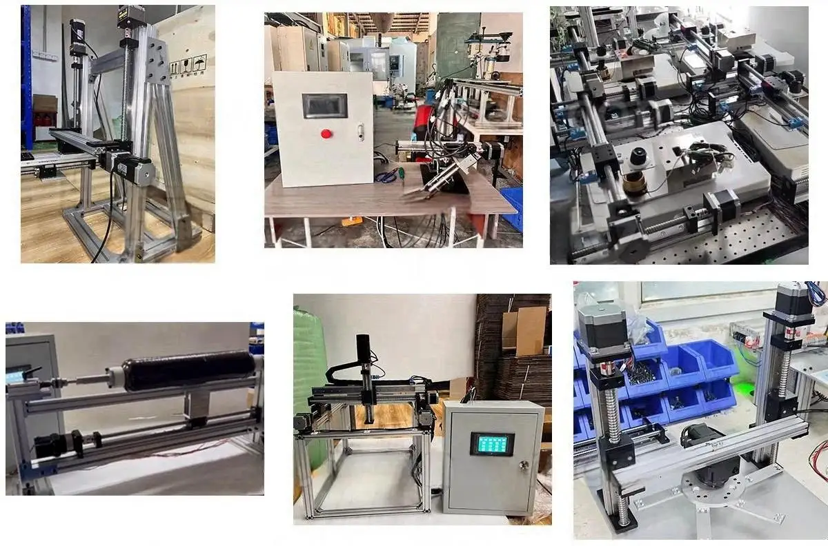 UMOT Mini Nema8 40 mm Hub Kugelumlaufspindel Schlitten Linearführungsschiene Bewegungsmodul DC T-Typ motorisierte lineare Bühne CNC-Schiebetisch – Detail 11