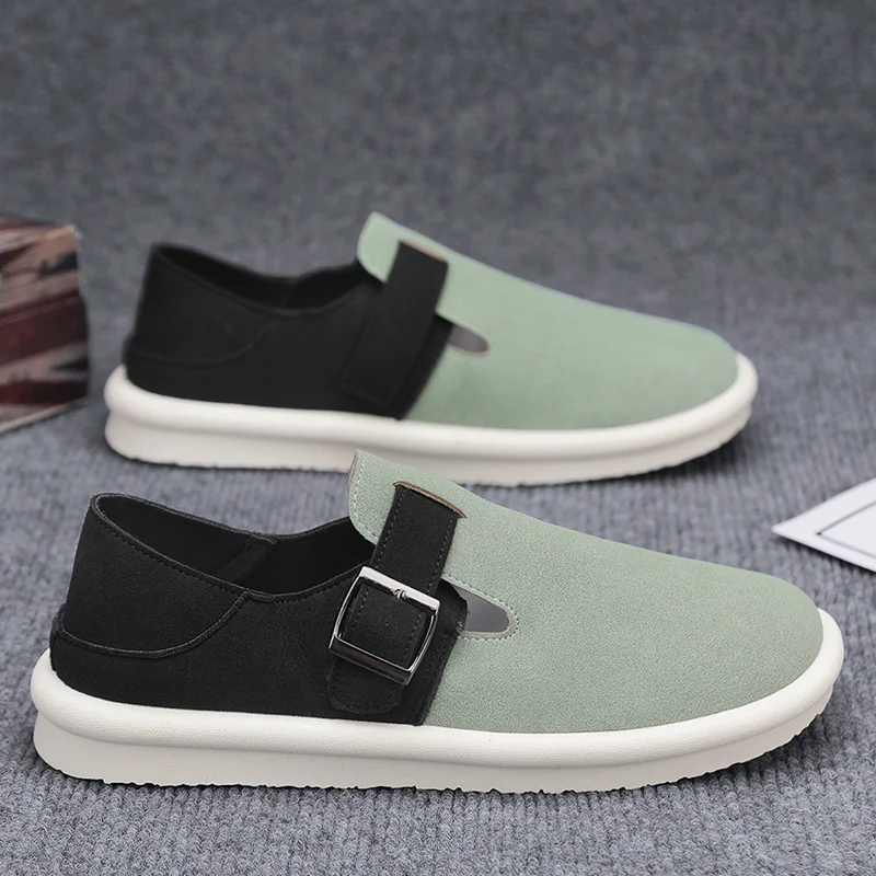 

Men's plus-size soft-sole casual shoes summer breathable non-slip comfort outdoor walking shoes fashion youth Joker tide shoes