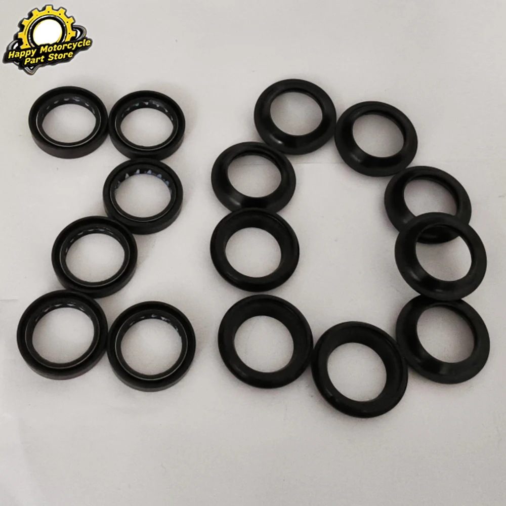 35x48x11 35 48 11 Motorcycle Front Fork Oil Seal Dust Cover For Suzuki GSX750 GSX750E GSX 750 GSX750L GSX750T XN85D TURBO XN 850