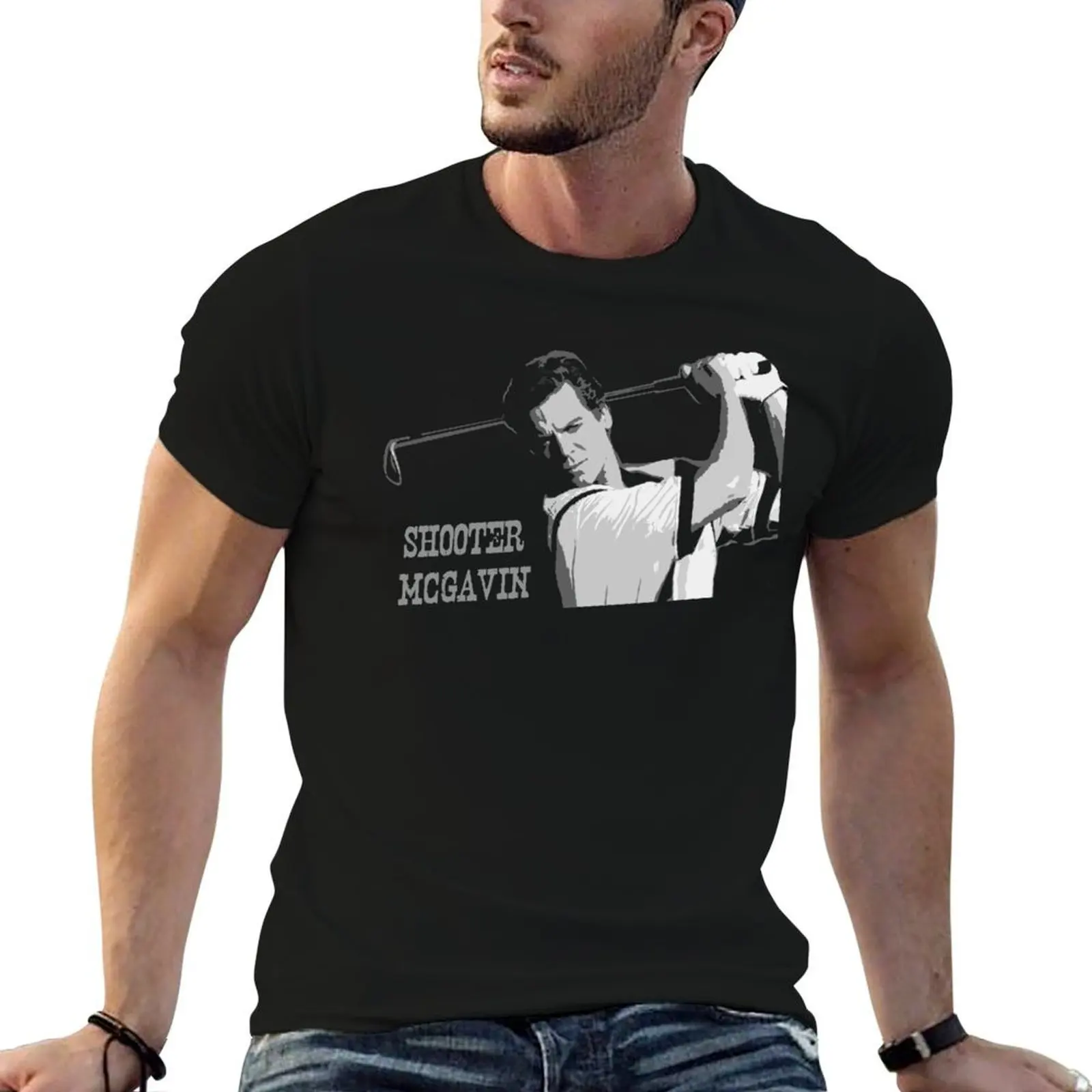 

Shooter Mcgavin Funny Golf Shirt T-Shirt man t shirt summer man t shirt graphic t shirts with prints T-Shirt