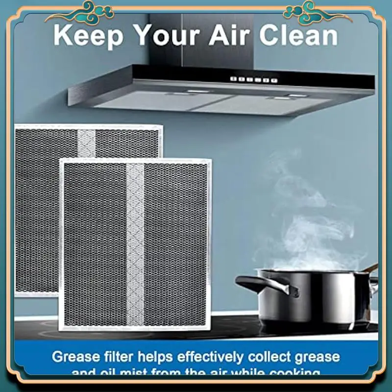 

4Pack HPF36 Range Hood Non-Ducted Charcoal Filter For Broan Range Hood Filter S97020466 Type XC With Clips Durable