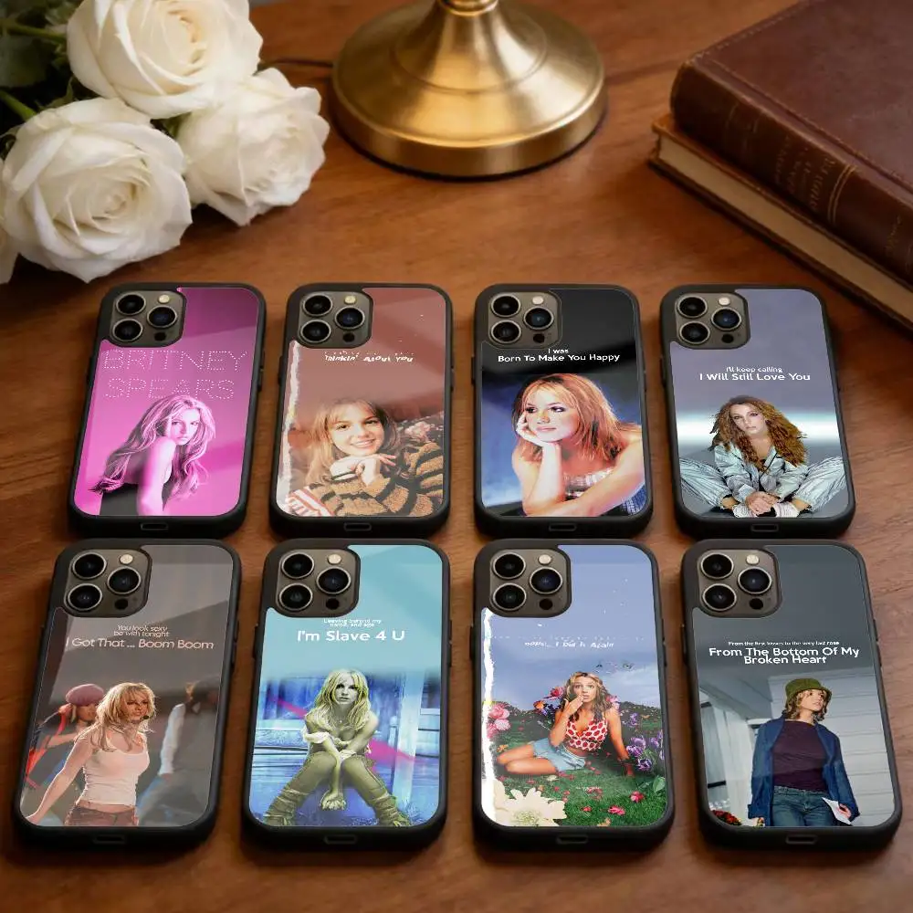 

Singer B-Britney Spears Phone Case For iPhone 17,16,15,14,13,Pro,Max,Plus,Magnetic For Magsafe Wireless Charging
