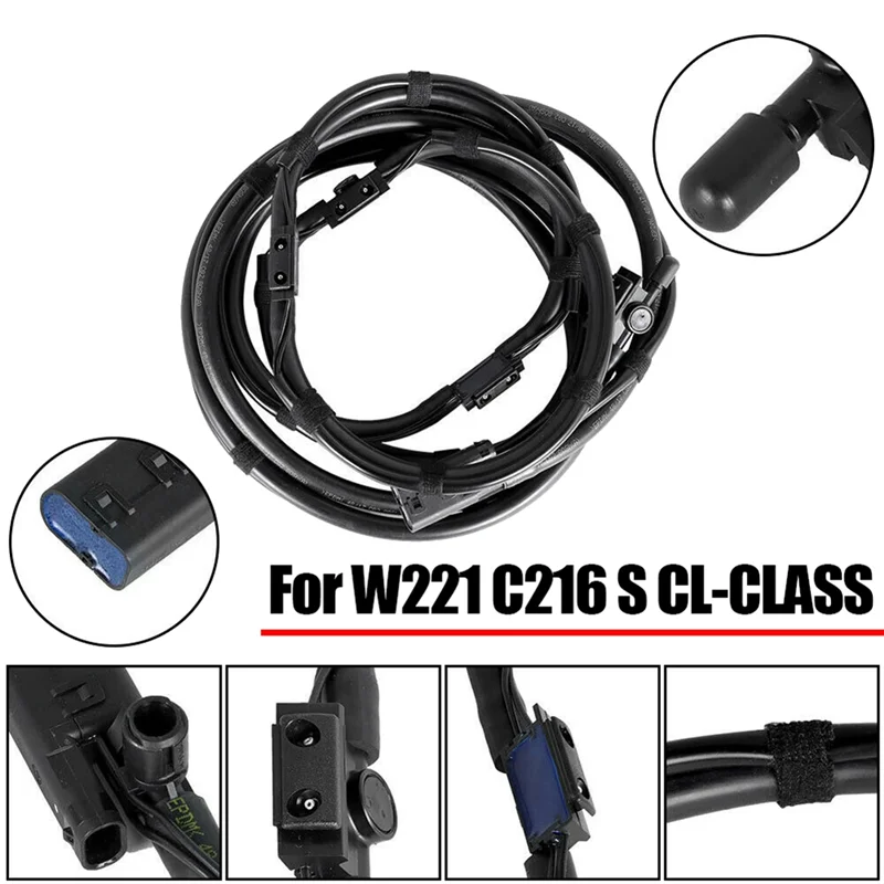 새로운 앞유리 앞유리 와셔 노즐 제트 호스 A 2218600292   -메르세데스-벤츠 W221 C216 2007-2014 CL550 600 S350 S400—L49A