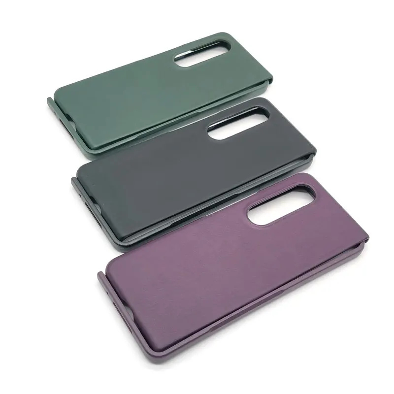 For Samsung Galaxy Z Fold 4 Fold4 Phone Case High Quality PU Leather Cover Back Protective Shell for Galaxy z fold 4 fold4 case