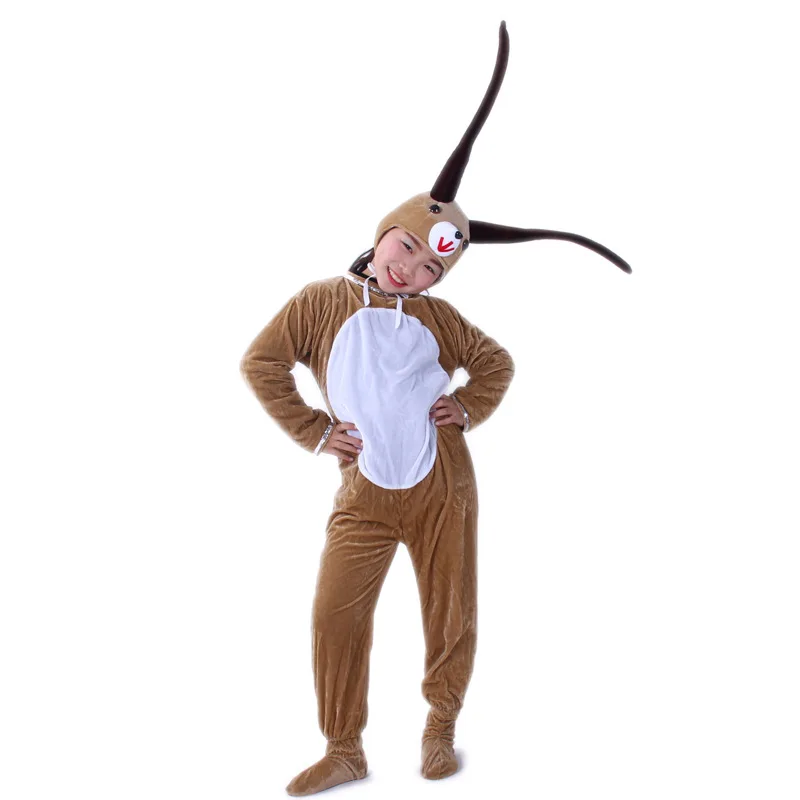 Children's Animal Cartoon Black Goat Performance Suit Cute Sheep Dance Performance Costume Children's Halloween Cosplay image 2