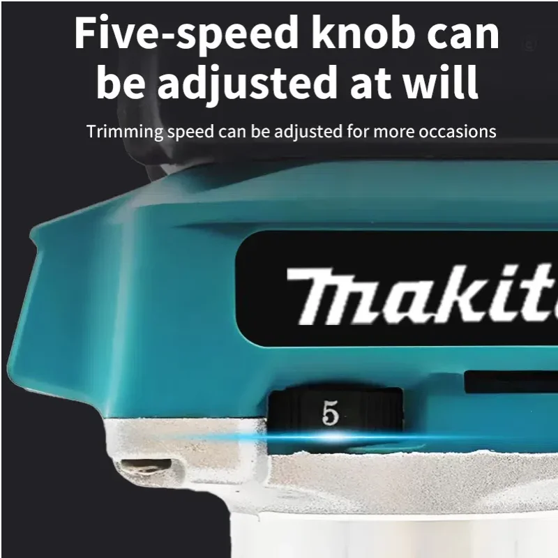 Makita drt50 aparador sem escova original recarregável máquina de corte sem fio ferramenta fresagem máquina gravura madeira