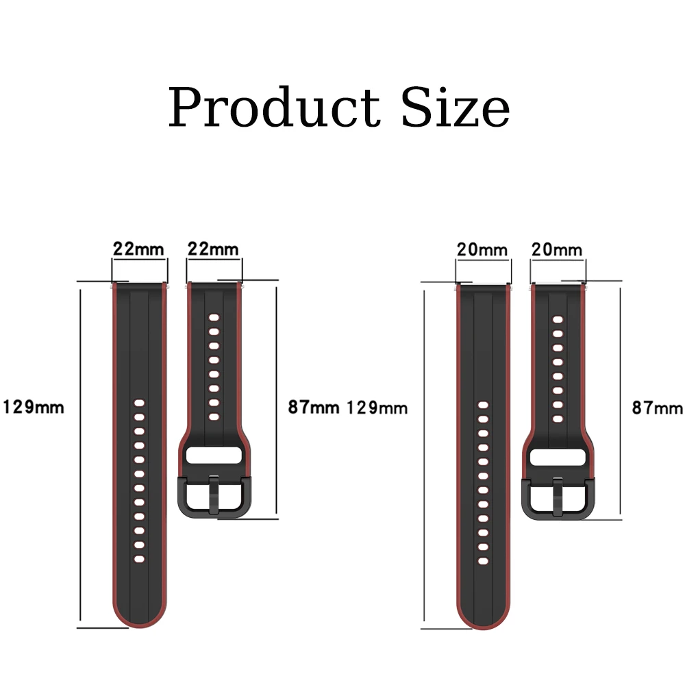 Soft Silicone Strap For Realme Watch 3 2 Pro SmartWatch Band For Realme Watch S Pro Real me Wristband 20 22mm Universal Bracelet