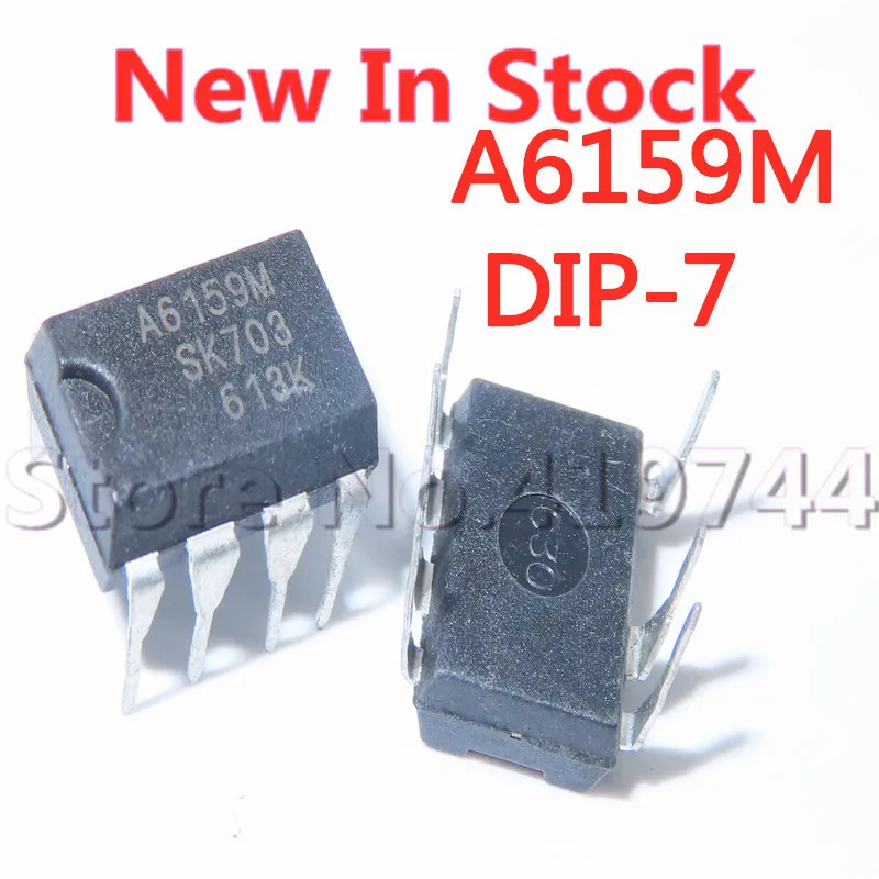 5PCS/LOT STR-A6159M A6159M A6159 STR- A6159 DIP-7 LCD power management chip In Stock New Original