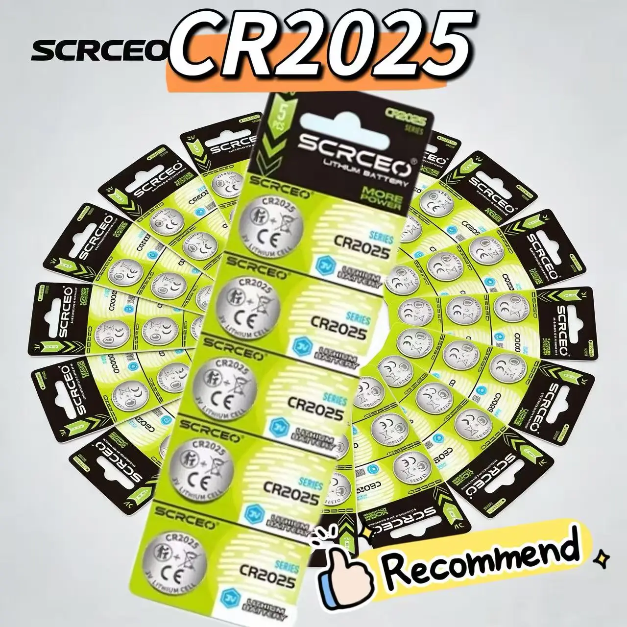 

5-30 шт. литиевые батарейки-таблетки CR2025 3V (DL2025, BR2025, 5003LC, LM2025) для часов, игрушек, калькуляторов