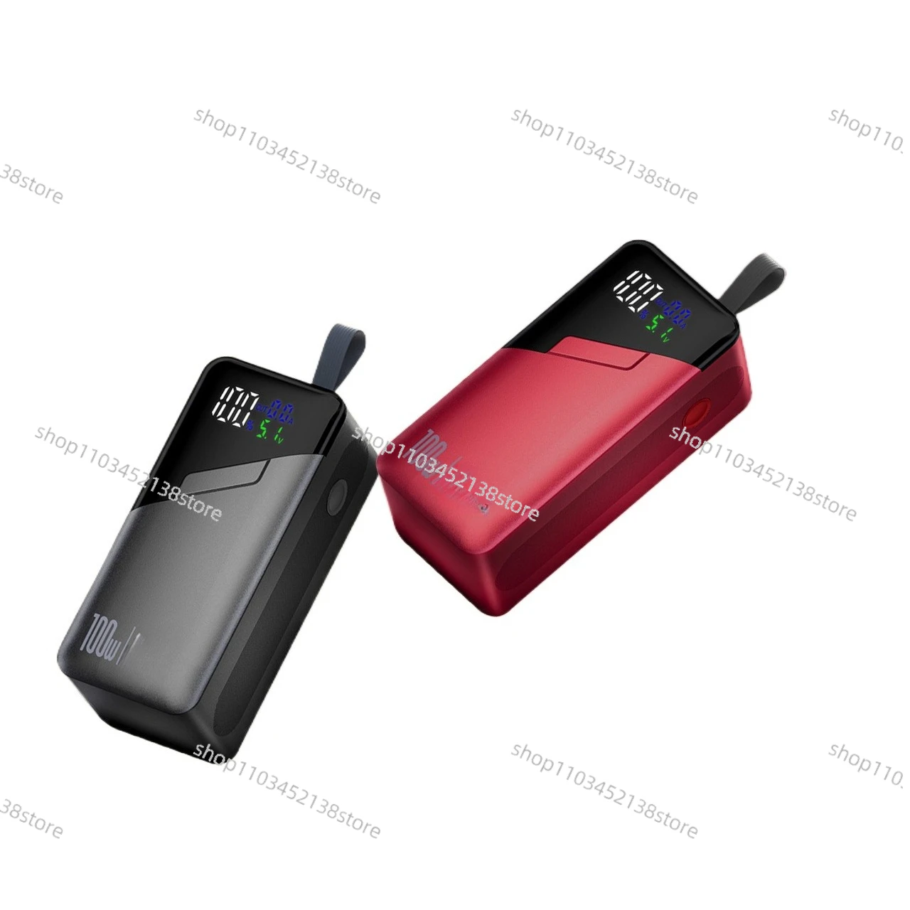 

Portable Notebook Power Bank 20000mAh Mobile Power Supply PD100W High-power Super Fast Charging with Its Own Cable