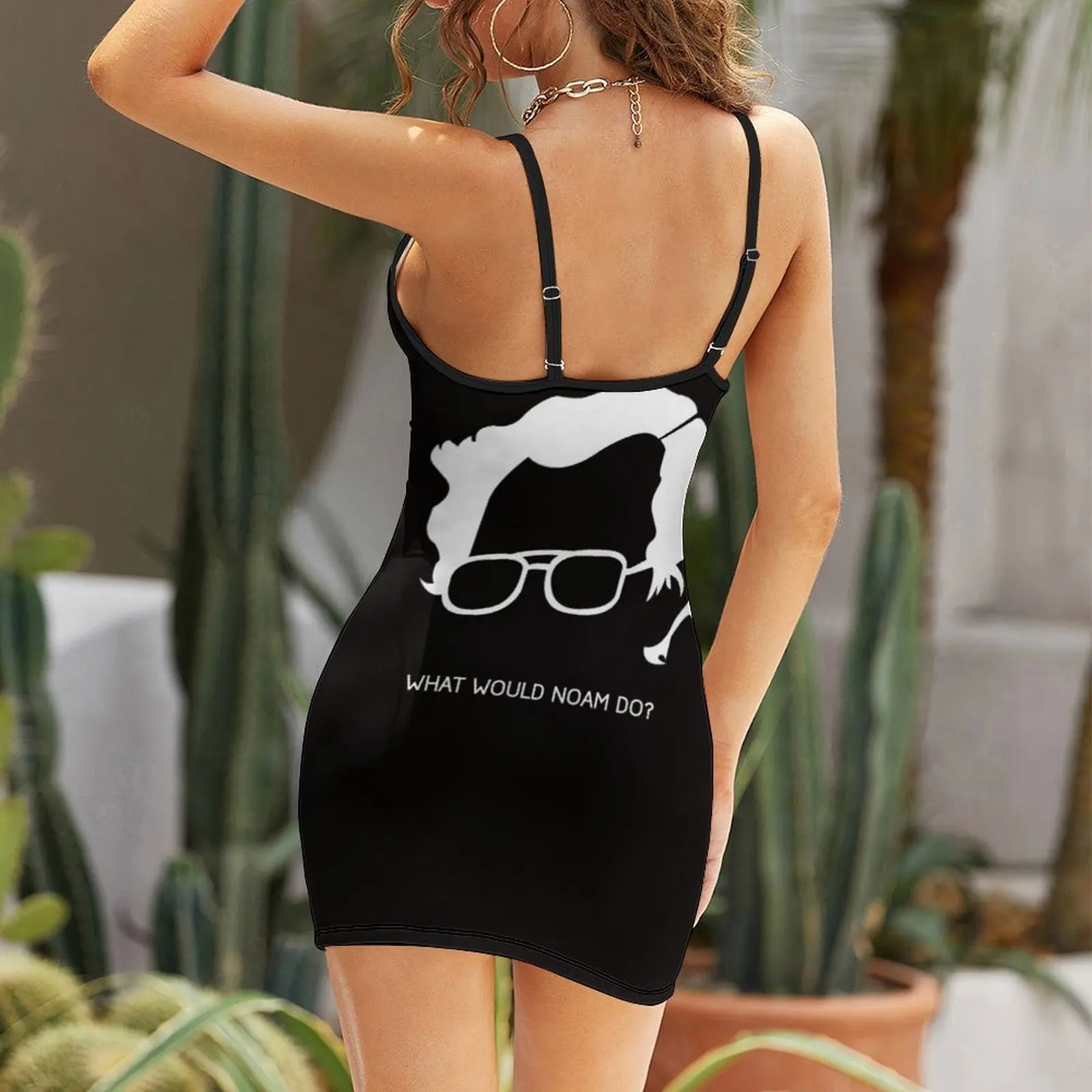 โนอาห์ม โชมสกี้เสื้อยืดคลาสสิก ชุดเดรสสลิง เสื้อผ้าผู้หญิง ชุดเดรสผู้หญิงที่สง่างามสำหรับชุดแต่งงาน ชุดเดรสผู้หญิงสำหรับฤดูร้อน