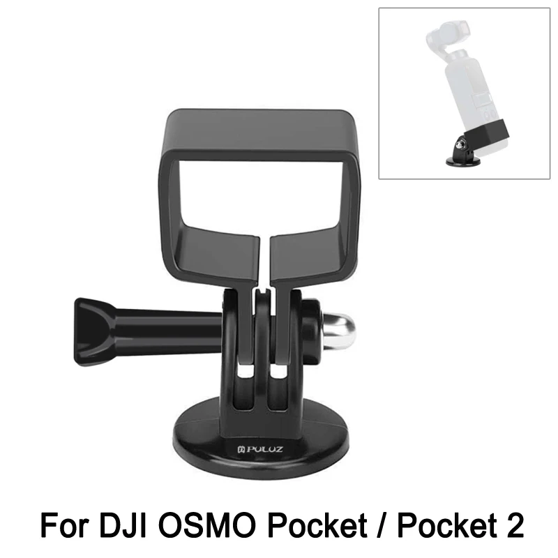 PULUZ Expansion Bracket Frame with Adapter & Screw For DJI OSMO Pocket / Pocket 2 Sports Camera Accessories