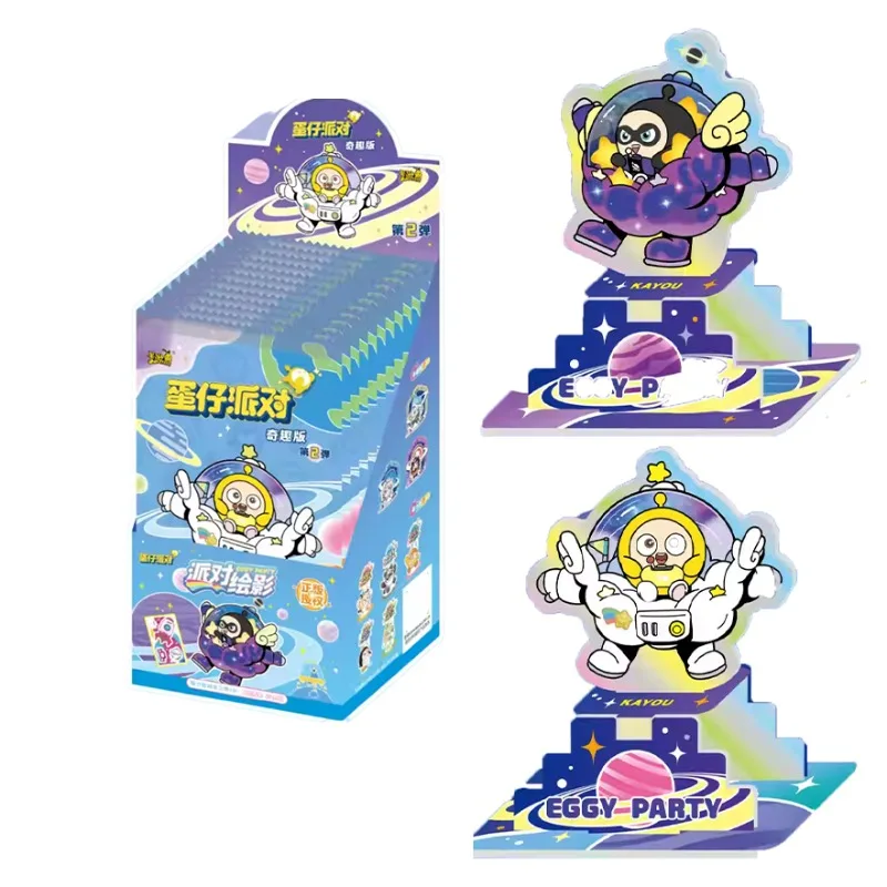 

KAYOU Eggy Party Acrylic Standee Painting & Shadow Series Fun Version Second Edition Collection Card Anime Peripheral Toy Gifts