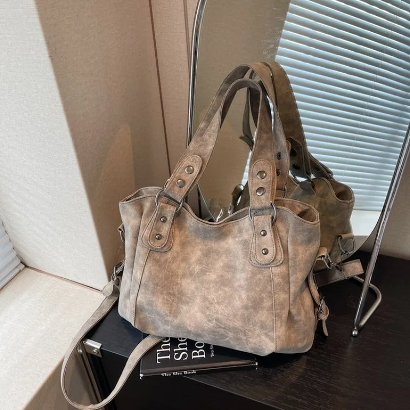 

Luxury Women's Leather Tote Bag By Famous Designer, Elegant Shoulder Handbag, Classic Crossbody Messenger For Ladies Chic