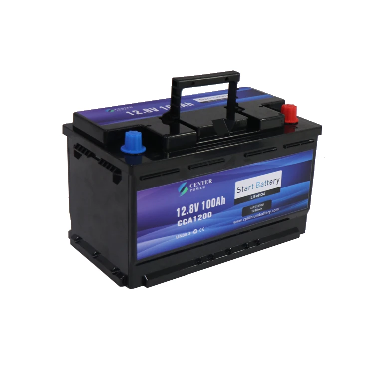 Center Power OEM 12V Lithium Marine Cranking Car Starting Battery