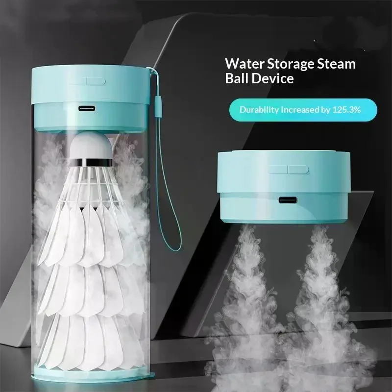 

Badminton Accessories Shuttlecock Steamer Portable Humidifier With Battery Lightweight For Training Sports Gift For Boys Girls