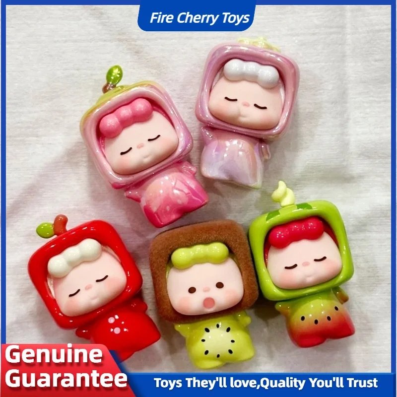 

Подлинная серия Amlls Wuwu Fruit Recipe, слепая сумка, мини-загадка, Kawaii, аниме, украшение для рабочего стола, модель-сюрприз, Рождественский подарок