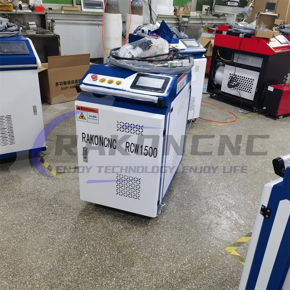 

Good Quality 1000W 1500W 2000W 3000W Handheld Fiber Laser Welding Cutting And Cleaning Machine For Metal With Max;Raycus