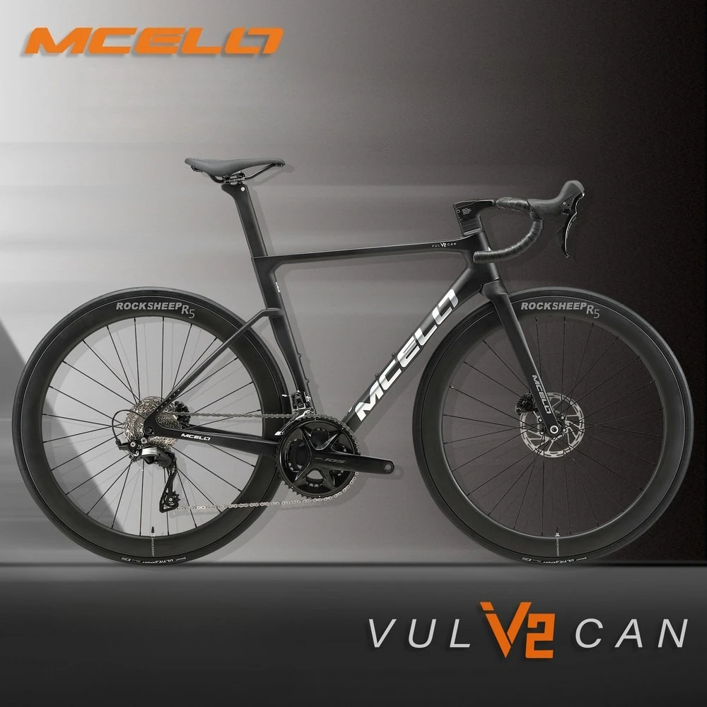 

F, YUZHE V2 Fleet specific high-end ultra light 7.5kg 105 Di2 R7170-24S T800 carbon fiber road bike hydraulic disc brake 700*28C