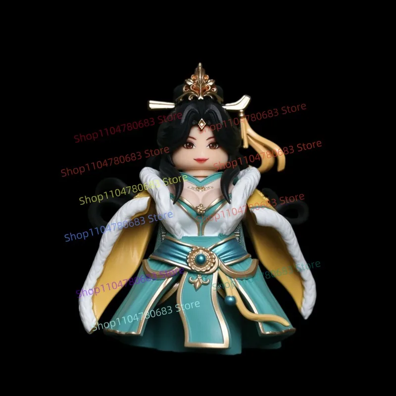 New 5CM Figure Three Kingdoms Goddess Diao Chan Assembly Model Ornament Anime Cartoon Toy Holiday Gift Collection