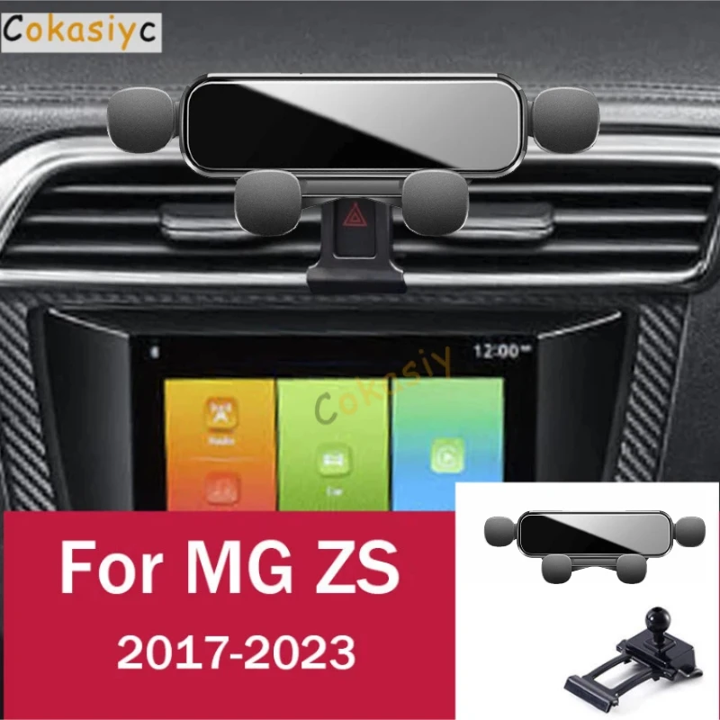 Support de téléphone portable pour voiture, support de téléphone portable pour MG Motor MG ZS ZST 2023 2022 2021 2020 2019 2018 2017, accessoires