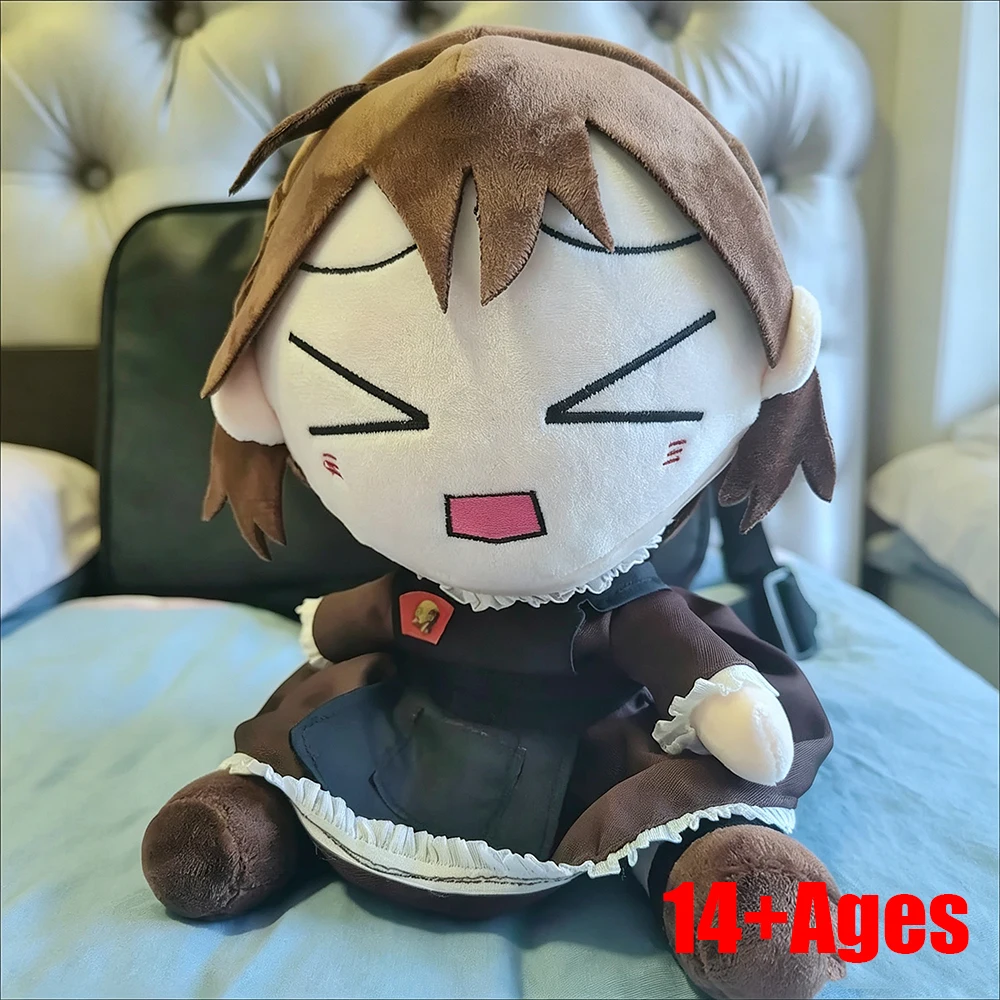 Anime Z.A.T.O Asya Shubina Cosplay Doll Cute Cartoon Sitting Plush Stuffed Cotton Doll Adult Collection Room Decoration