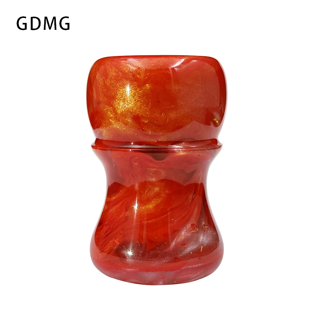 

GDMG Unique shaving brush handle Handmade Resin Handle Men's Beard Cleaning Daily Use Tools Convenient to Grasp