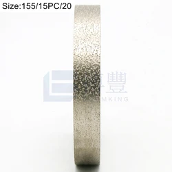 155/15PC/20 Abrasive grinding grinder tool disc ESSILOR auto lens edger diamond-wheel,PC roughing