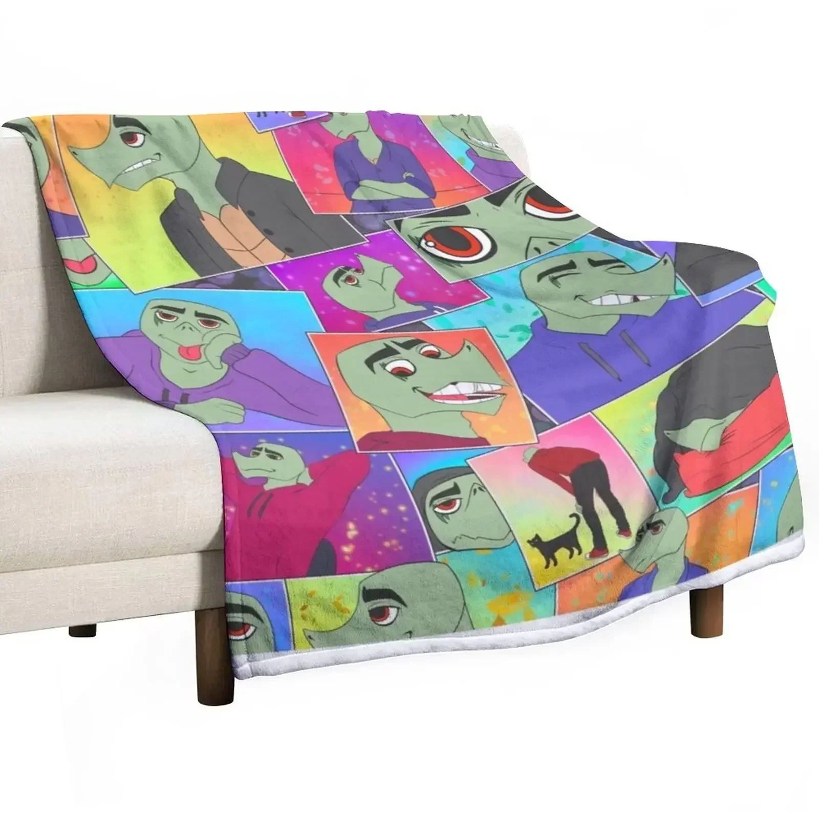Wade comic Throw Blanket Softest Sleeping Bag Comforter Bed Extra Large Throw bed plaid Blankets