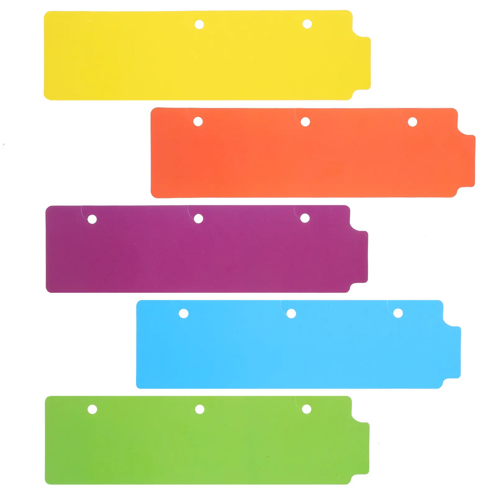 

5Pcs Aesthetic Notebook Dividers with Writeable Tabs Plastic Binder Dividers for Life Planner Journal Diary Loose Leaf