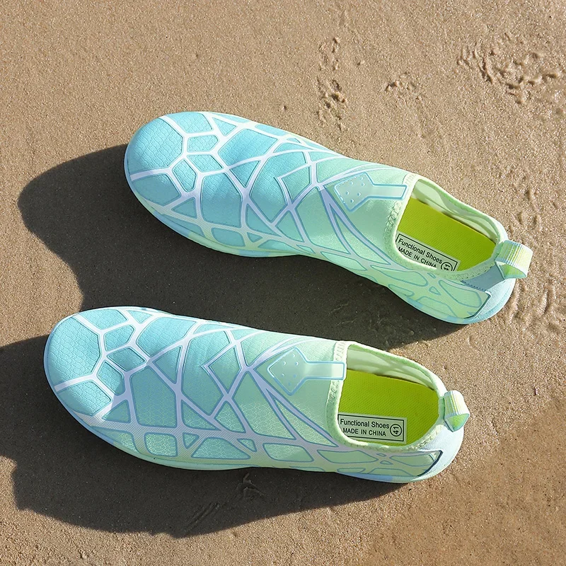 Calçado Vadear Masculino e Feminino, Secagem Rápida, Sapatos de Praia Respiráveis, Calçado de Natação Snorkeling, Anti Deslizamento, Esportes ao ar livre, Beira-mar