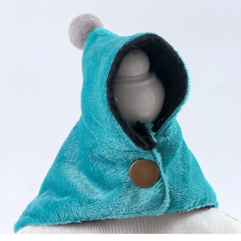 Stylish Windproof Parrot Cloak Warm Buckle Fixing Pet Birds Outerwear Thickened Comfortable Birds Cold Weather Gear Photo Prop