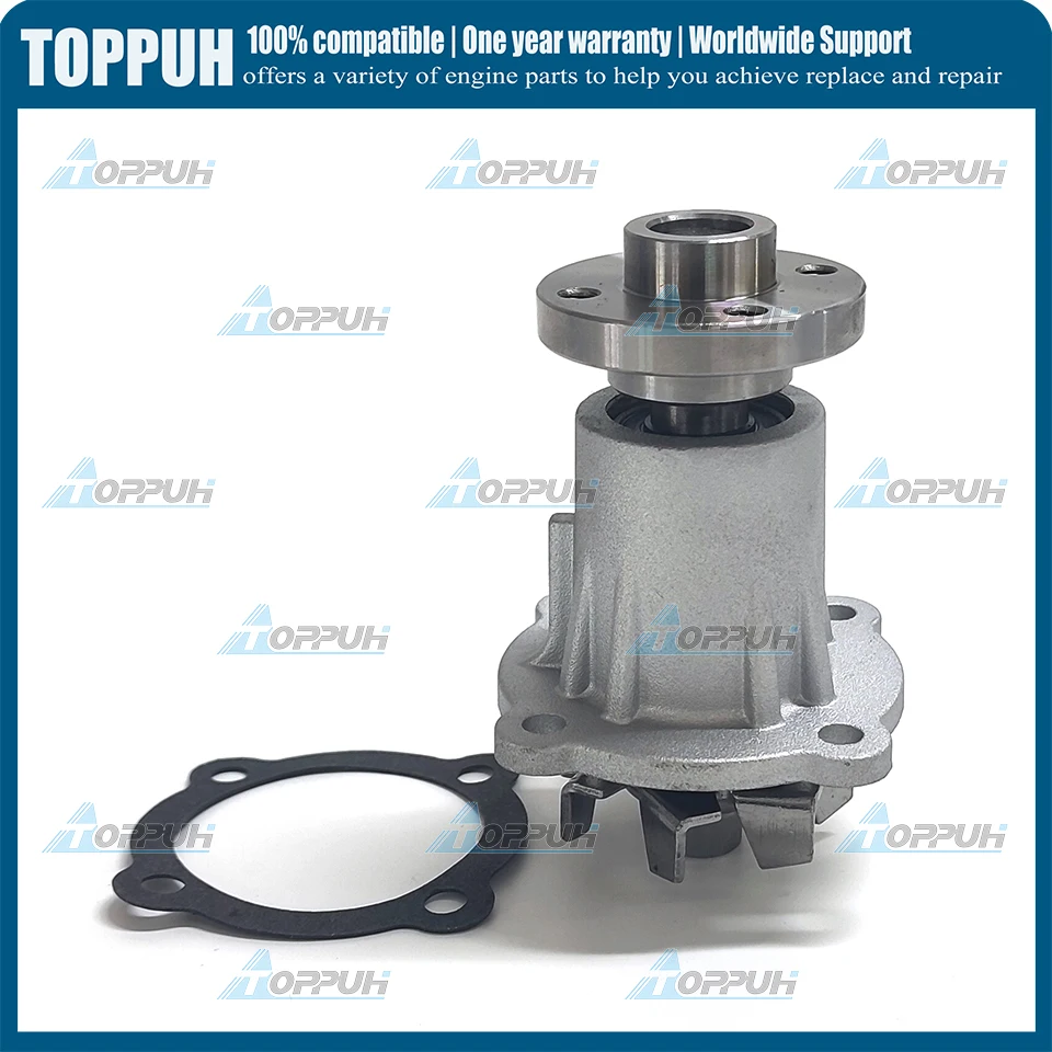 New 1PC For TOYOTA 4P 16120-78052-71 Water Pump 4P Engine FORKLIFT TRUCK high about 110mm view 6