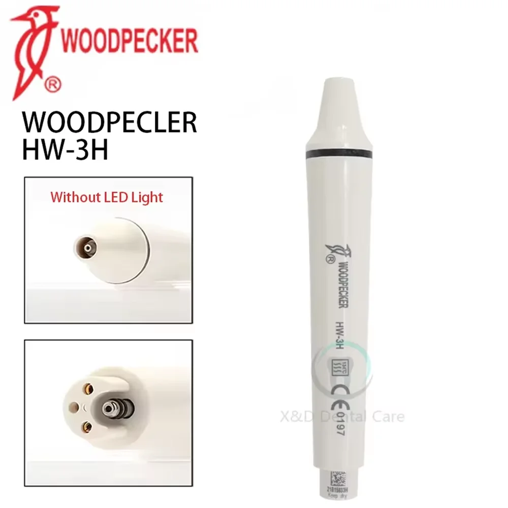 Woodpecker Dental Piezo Scaler Handstuk 135 ℃   Autoclaveerbaar, compatibel met EMS HW-3H HW-5L tandheelkundige apparatuur