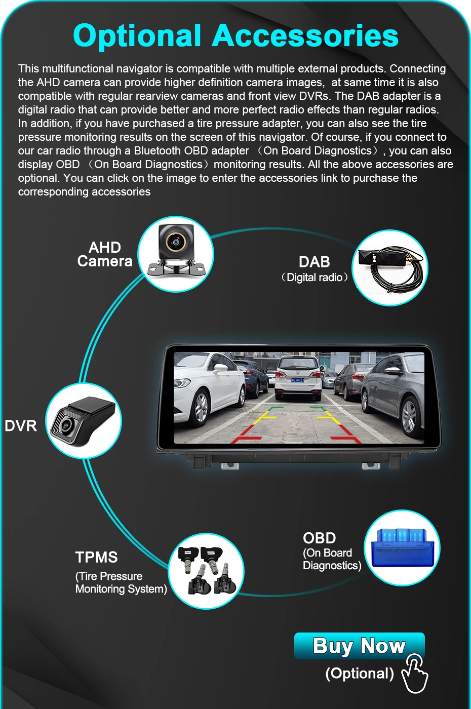 12,5'' Kabelloses Carplay Android 14 Auto-Radio Multimedia-Player Bildschirm für BMW X1 F48 2016-2017 2din Autoradio Stereo GPS Bluetooth WIFI 4G LTE – Detail 22