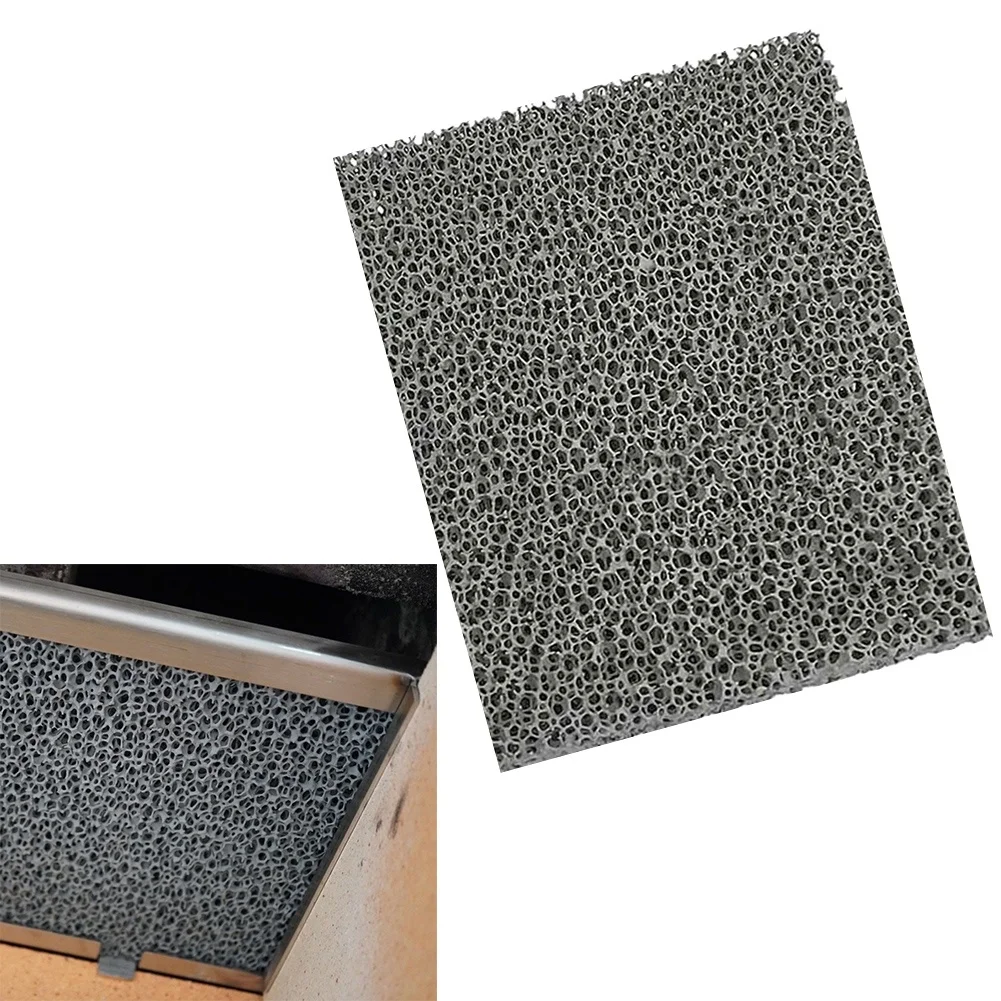 Fireplace Fine Dust Filter 192x174x25 mm Panel Compatible with For Hark Models Reducing Emissions of Soot and Dust