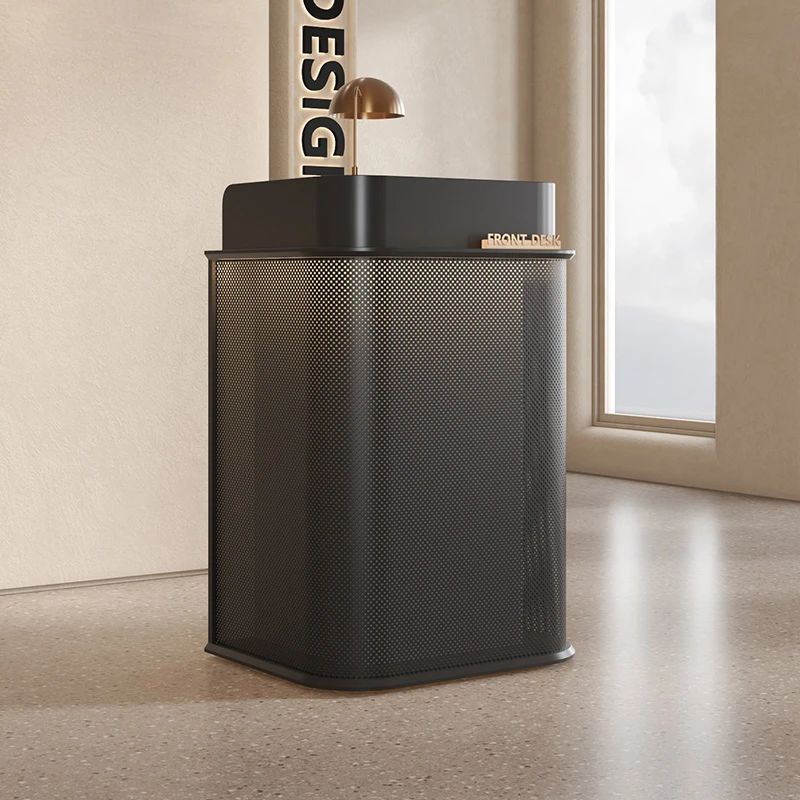 

Мобильная стойка регистрации, касса, кассовый аппарат, стойка регистрации, бизнес-роскошная офисная мебель, Receptie LLRD