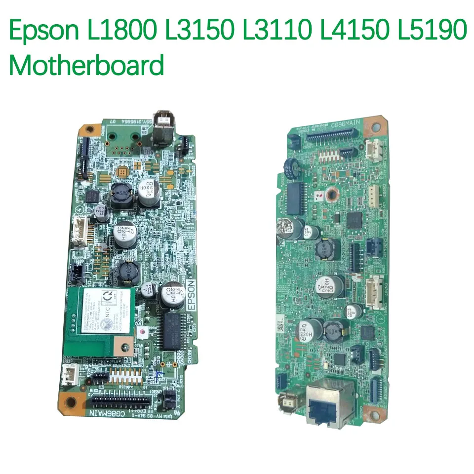 Epson L1800 L3150 L3110 L4150 L5190 Motherboard Logic Mainboard für Epson L1800 L3150 L3110 L4150 L5190 Drucker Board Ersatzteil