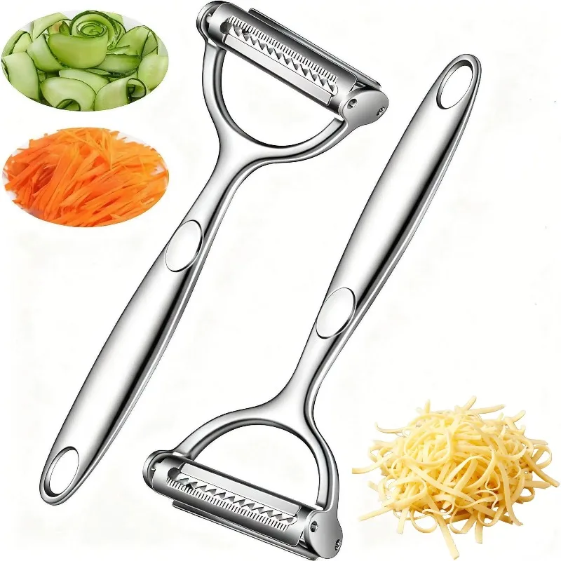 1/2Pcs Steel Vegetable Peeler Potato Peeler Multi-function Carrot Grater Fruit Tools Kitchen Accessories Cuisine Pelador