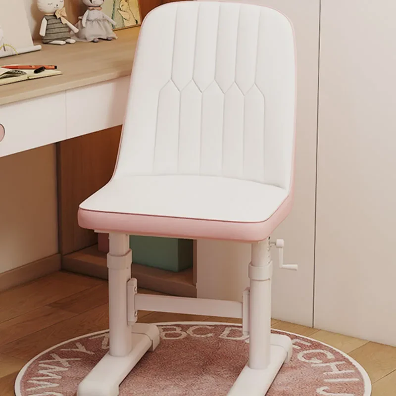 

Designer Chair Kids Child Furniture Design Growing Children Room Girl Study Safety Seats School Cadeira Alta Stool Chair LT