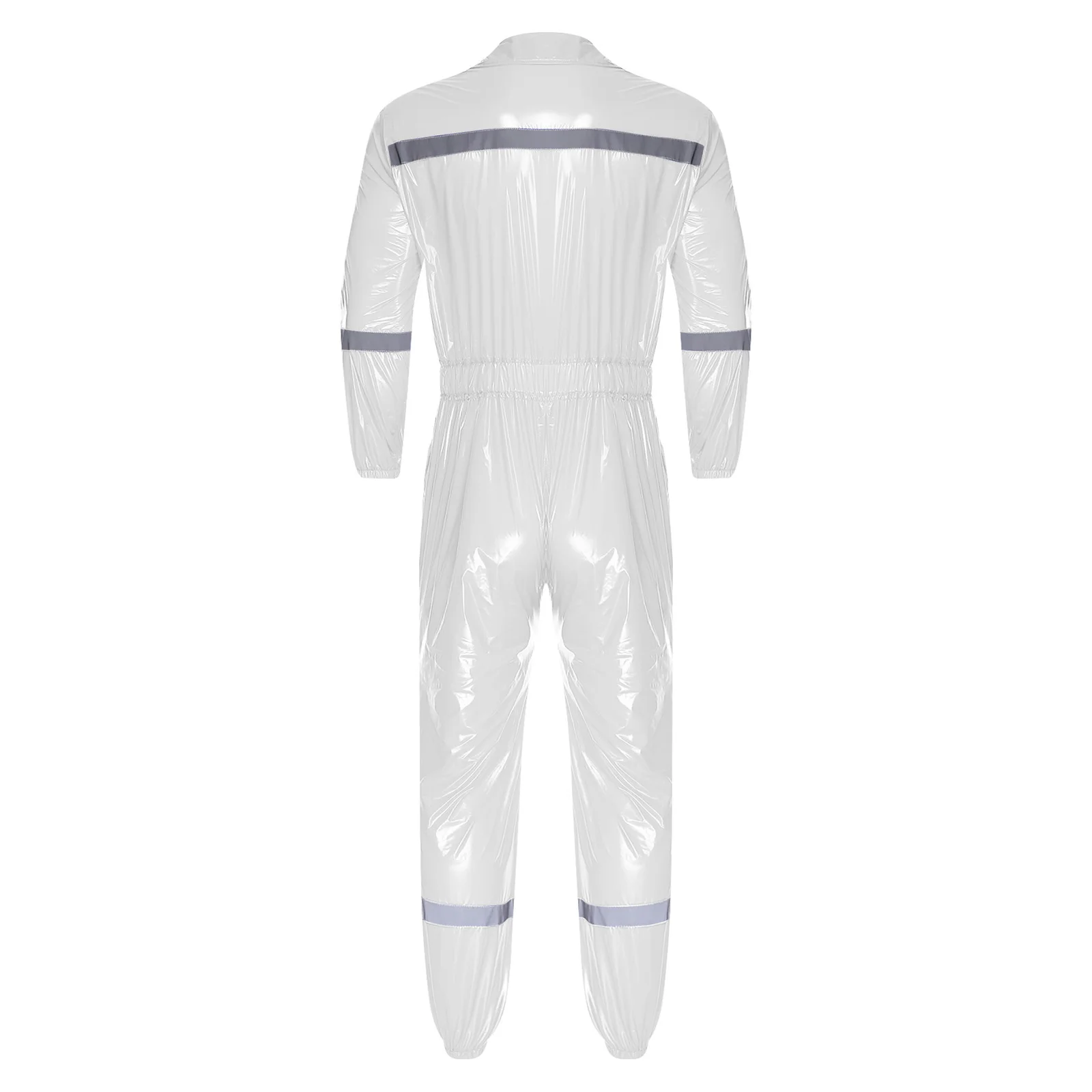 الرجال مقاوم للماء إصلاح السيارات رش الطلاء ووك المآزر حللا طويلة الأكمام ورشة عمل مصنع العمل ملابس السلامة السروال القصير #5