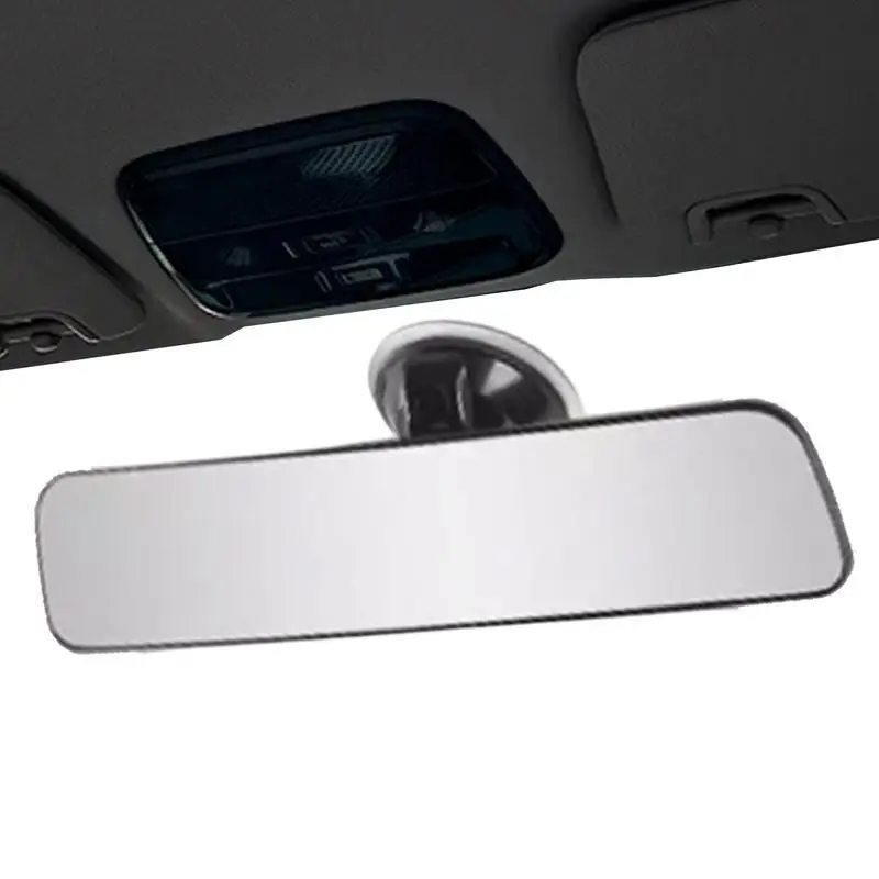 Rear View Mirror Suction Cup Adjustable Curved Car Interior Rear View Mirror Wide Angle Car Seat Child Safety Mirror Car