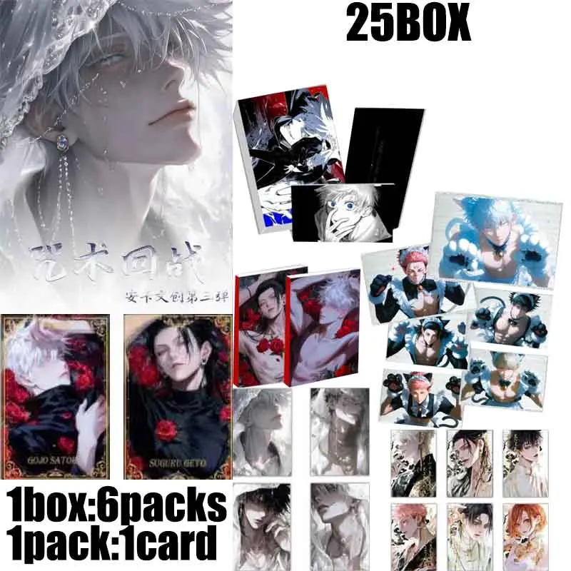 

Wholesale Newest Jujutsu Kaisen Collection Card Wave 3 Booster Box Playing Cards Children Toys And Hobbies Gift