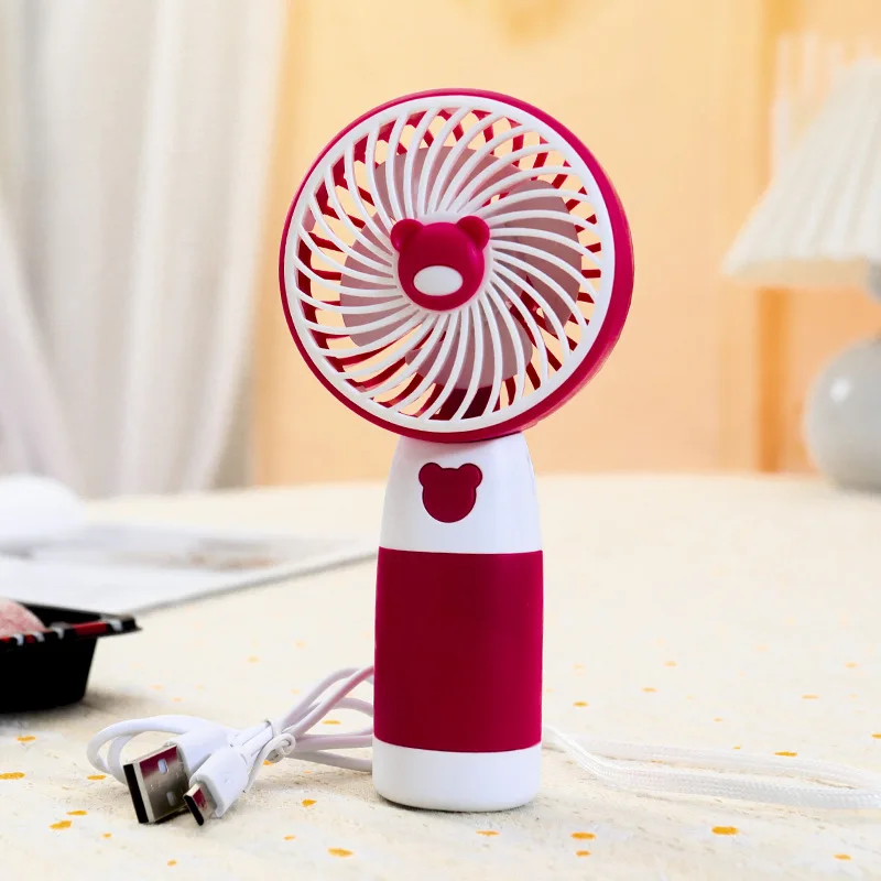 2024 Nieuwe draagbare miniventilator Draagbare USB-oplader Handige creatieve kleine ventilatoren Katapult Pocket Handventilator Huwelijkscadeau