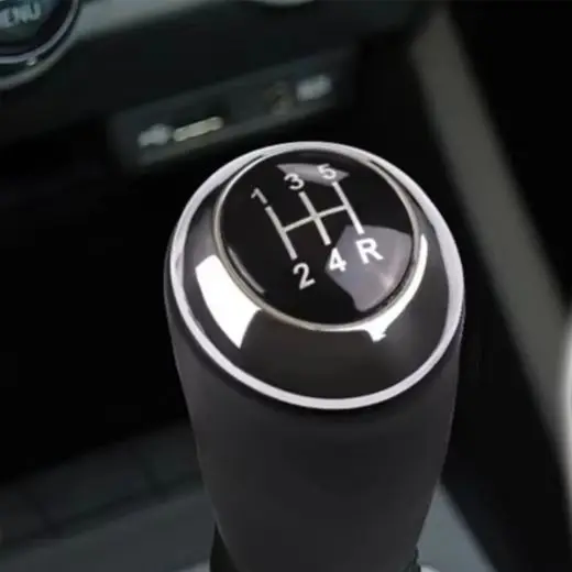 Leather-Wrapped Manual Gear Shift Knob for For MAZDA 3 5 6 and Manual Models Produced During 2006 to 2012 Model Years
