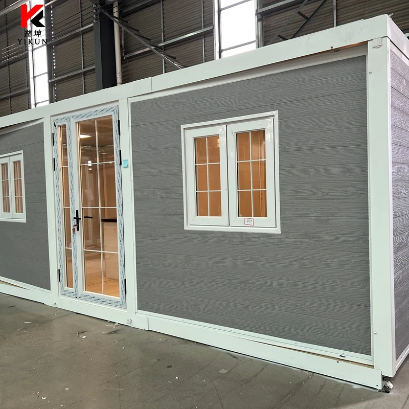 20FT Container Homes 40ft Expandable Container House Folding Container House with Bath and Kitchen