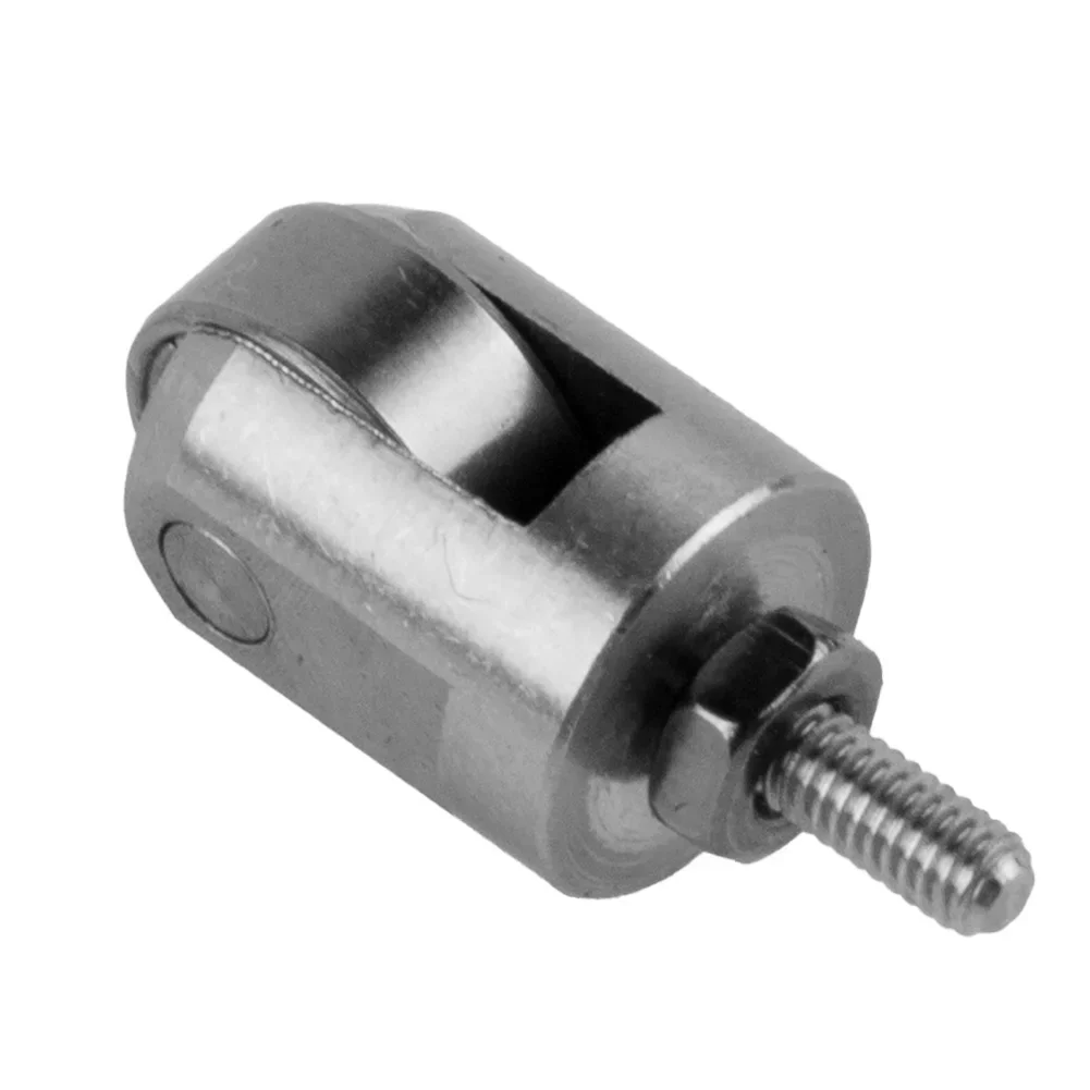 Roller Contact Point For Dial Indicator 10mm-Diameter Wheel M2.5 Thread Stainless Steel Roller Measuring Head Contact Point