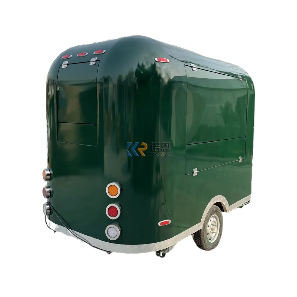 Wholesale Price Mobile Food Trucks For Sale France New Fast Food Truck Trailer Food Cart