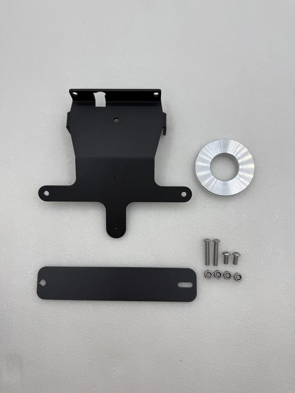 Motorcycle Modification Short Tail License Plate Frame Moving License Plate Frame Retractable Fender FOR Benda LFC700 LFC 700